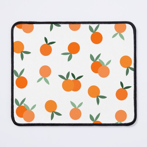 Item preview, Orange Fruit Pattern on White  designed and sold by OneThreeSix.