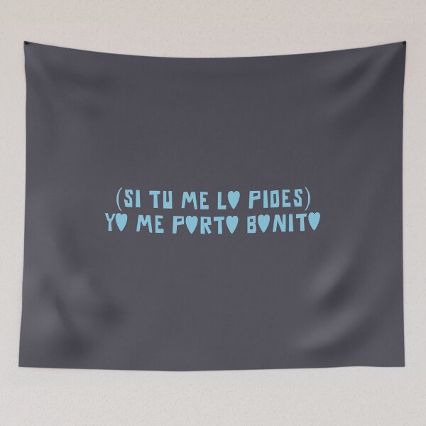 Item preview, Me Porto Bonito, blue designed and sold by perezzzoso.