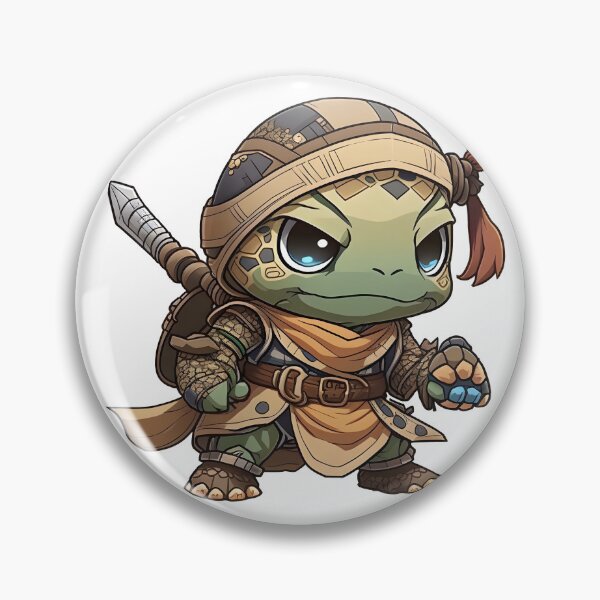Item preview, Chibi Monk Turtle designed and sold by ToxicDisign.