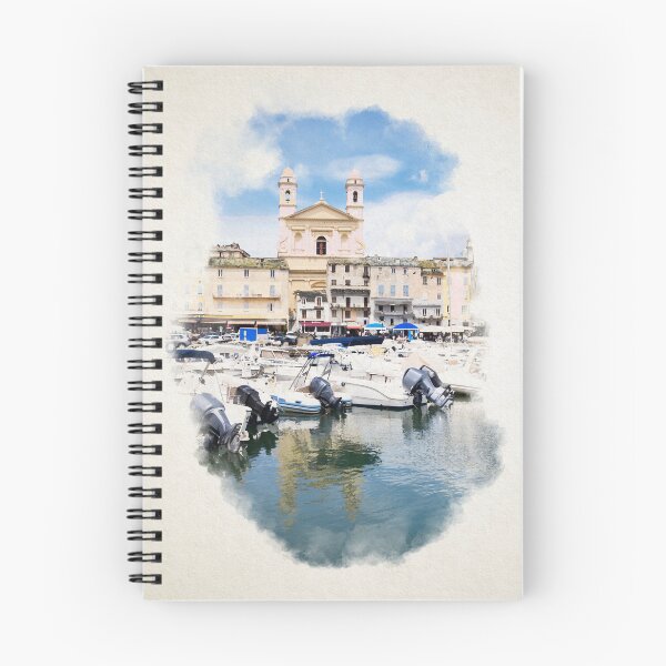 Item preview, Watercolor of église Saint Jean-Baptiste in Bastia designed and sold by FotoMahieu.