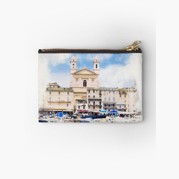 Item preview, Watercolor of église Saint Jean-Baptiste in Bastia designed and sold by FotoMahieu.