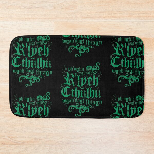 Item preview, Fhtagn Cthulhu - Vintage Distressed Cosmic Horror Lovecraft Quote designed and sold by Nemons.