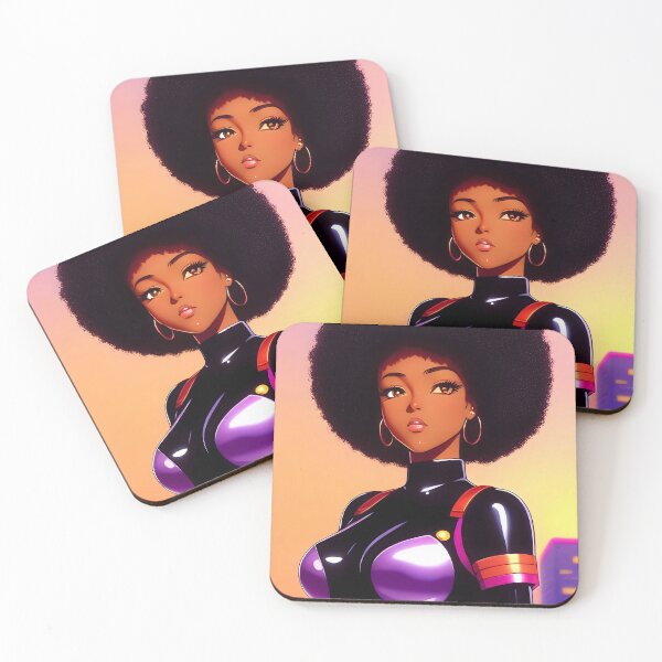 Item preview, Altruvista | Black Anime Girl designed and sold by blackanimemecca.