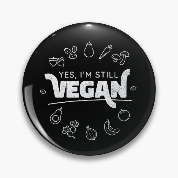 Item preview, yes im still vegan designed and sold by WhistlingSnail.