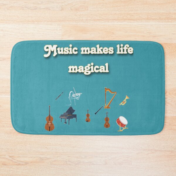 Item preview, Music makes life magical designed and sold by KasiaWrobel.