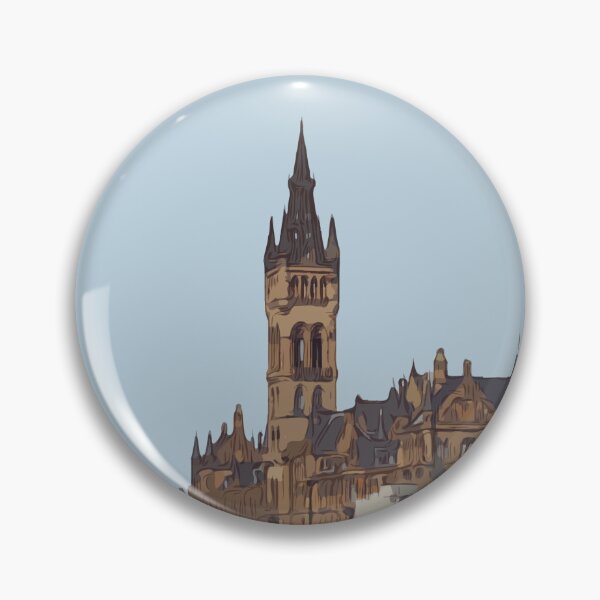 Item preview, Glasgow University tower  designed and sold by Simply The West Prints.