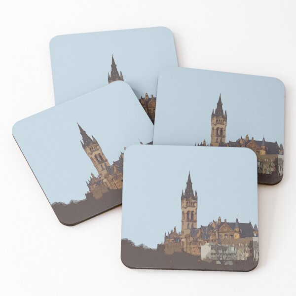Item preview, Glasgow University tower  designed and sold by Simply The West Prints.