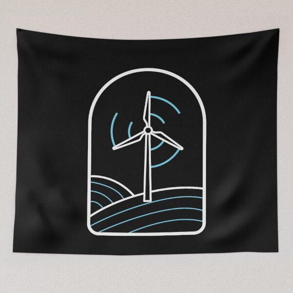 Item preview, Wind Energy Wind Turbine Wind Power Wind designed and sold by MooonTees.