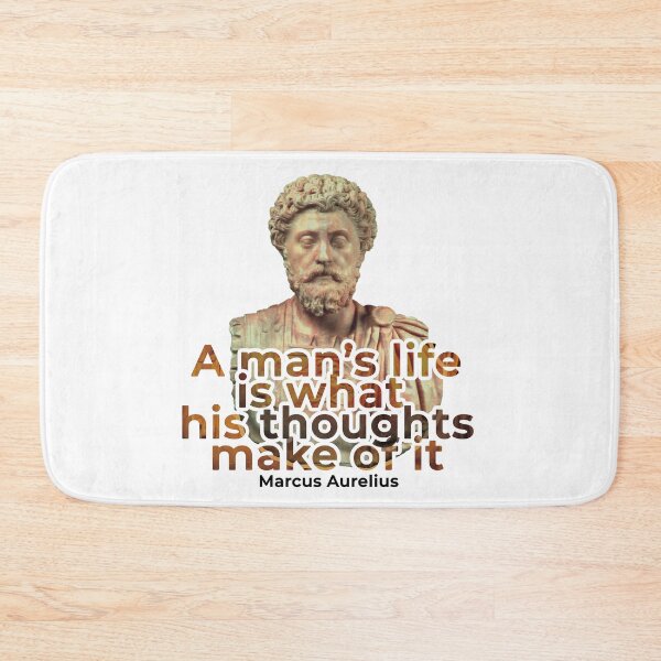 Item preview, A Man's Life Is What His Thoughts Make Of It Marcus Aurelius designed and sold by tigrootiger.