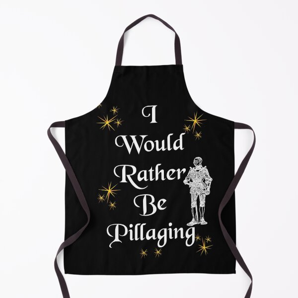 Item preview, "I Would Rather Be Pillaging' Soldier Funny Quote - Medieval Designs Collection designed and sold by Ridiculam Toga.