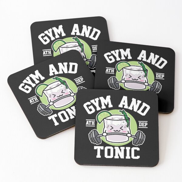 Item preview, Gym & Tonic Funny Kawaii Design designed and sold by DetourShirts.