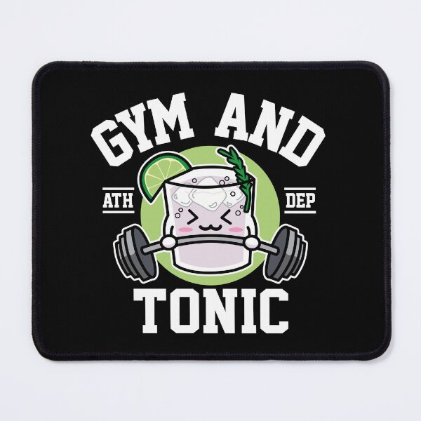 Item preview, Gym & Tonic Funny Kawaii Design designed and sold by DetourShirts.