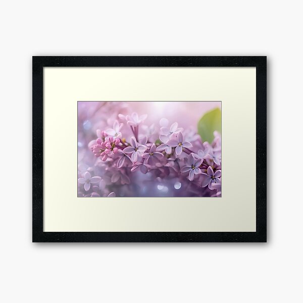 Item preview, Close-up image of lilac blossoms -2 designed and sold by AIArtShopPro.