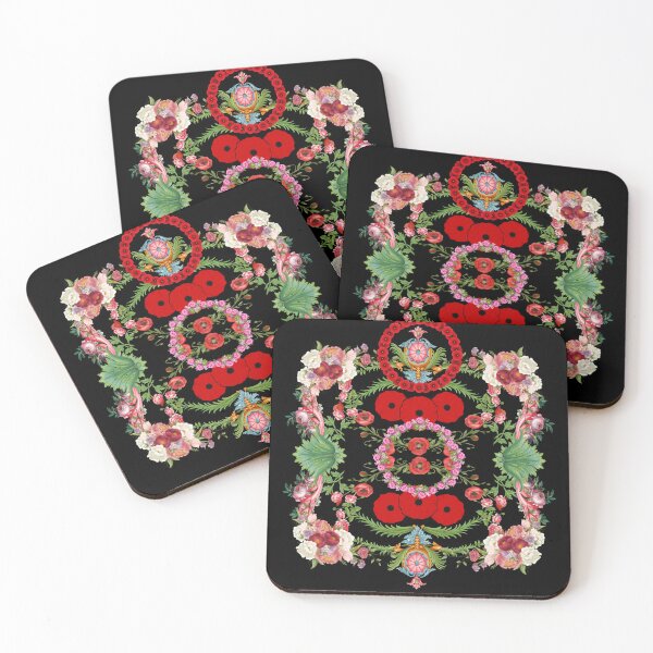 Item preview, Spring Flowers and Poppies Pattern designed and sold by GorinART.