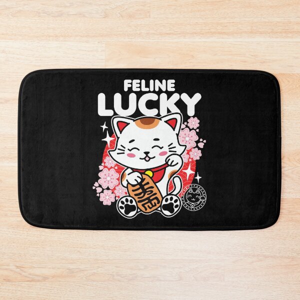 Item preview, Feline Lucky Cat Kawaii Asian Inspired designed and sold by DetourShirts.