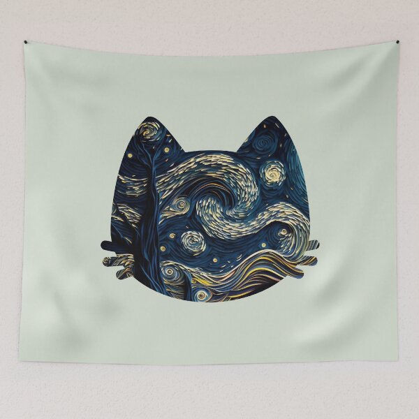 Item preview, Van gogh Cat  designed and sold by Vangoholic.