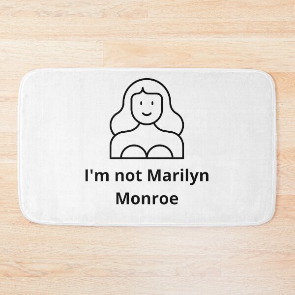 Item preview, I’m Not Marilyn Monroe Sketch designed and sold by GorinART.