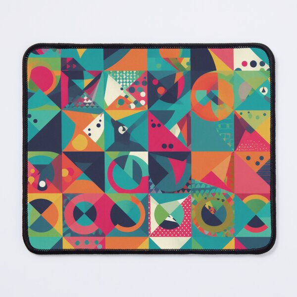 Item preview, Geometric Energy: Colorful Abstract Art Playful Modern Vibrant Patterns Contemporary designed and sold by DigiNook.