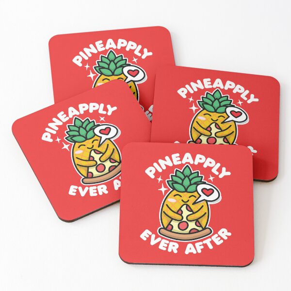 Item preview, Pineapply Ever After Cute Kawaii Pineapple and Pizza designed and sold by DetourShirts.