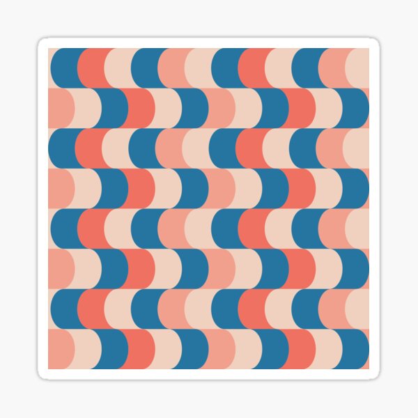 Item preview, Retro Waves Vintage Pattern designed and sold by magnicious.