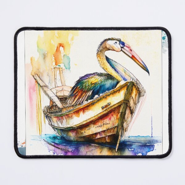 Item preview, Pelican digital art. Bird art. designed and sold by DO-artbyDeliaO.