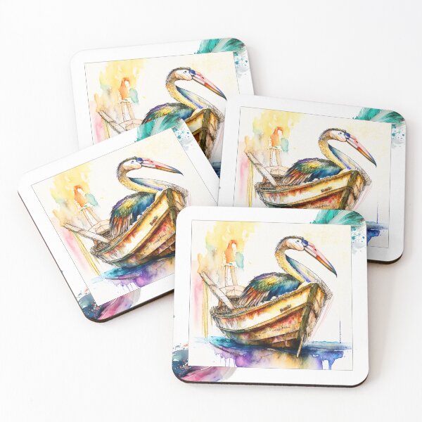 Item preview, Pelican digital art. Bird art. designed and sold by DO-artbyDeliaO.