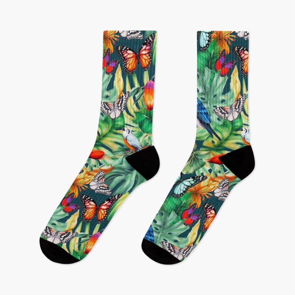 Item preview, Jungle watercolor designed and sold by Alessandro Remo Mazzoni Remotextiles.