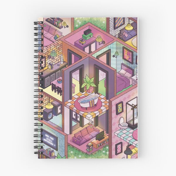 Item preview, Cartoon Isometric House designed and sold by RosieSharville.