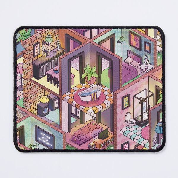 Item preview, Cartoon Isometric House designed and sold by RosieSharville.