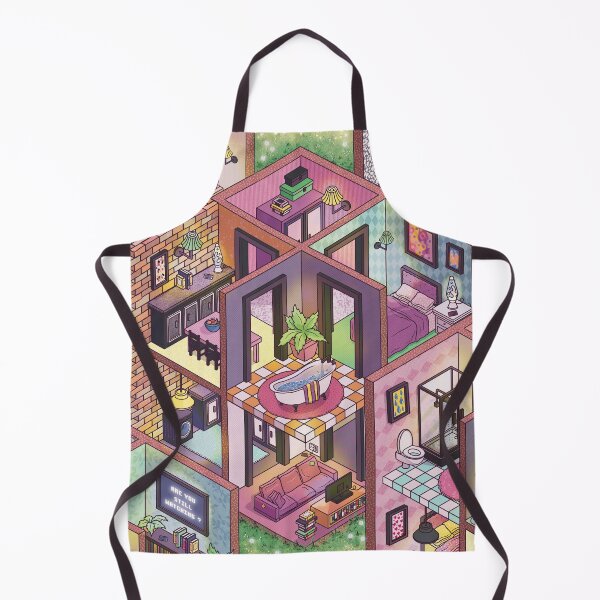 Item preview, Cartoon Isometric House designed and sold by RosieSharville.