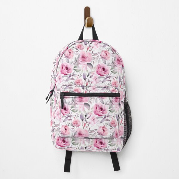 Item preview, Romantic Pink Rose Watercolor Pattern designed and sold by SmileOtter.