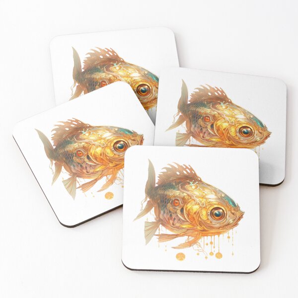 Item preview, Red koi fishes. Watercolor Red koi fish with a three eye designed and sold by Anastasiia Yurevych.