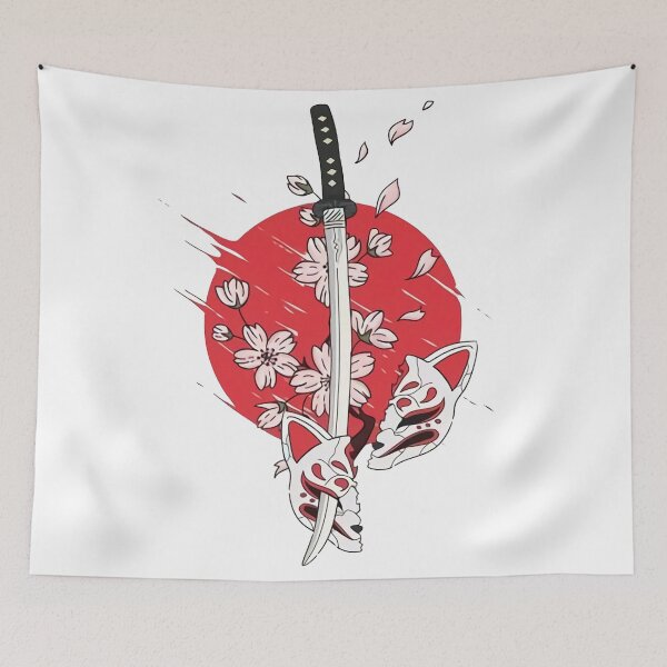 Item preview, flower in samurai designed and sold by under-store.