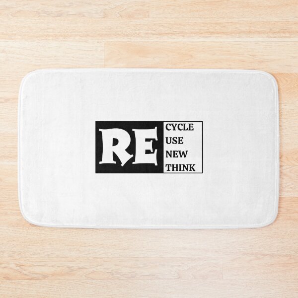 Item preview, recycle reuse renew rethink designed and sold by TThousand.