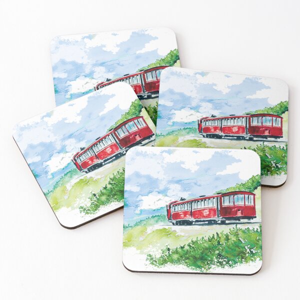 Item preview, Schafbergbahn Red 10CP1140 designed and sold by CorneliaPilz.