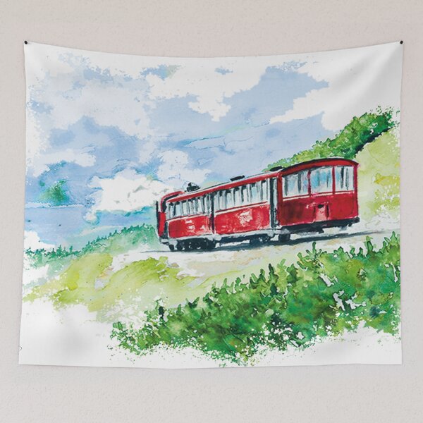 Item preview, Schafbergbahn Red 10CP1140 designed and sold by CorneliaPilz.