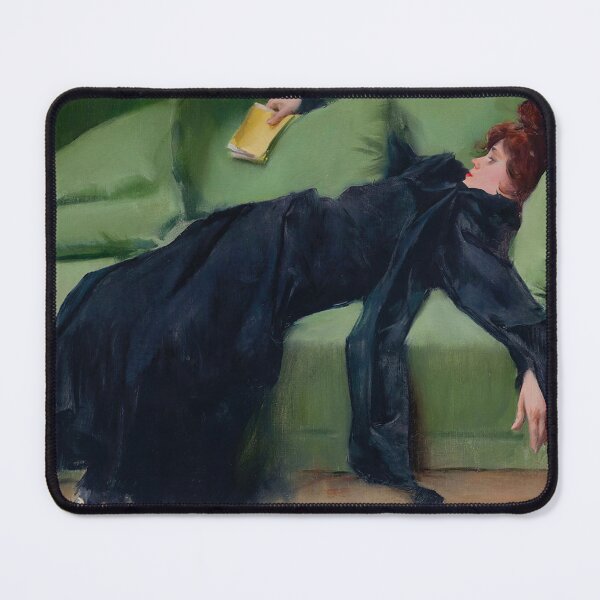 Item preview, Decadent Young Woman, After the Dance, Vintage Art designed and sold by vintagevivian.