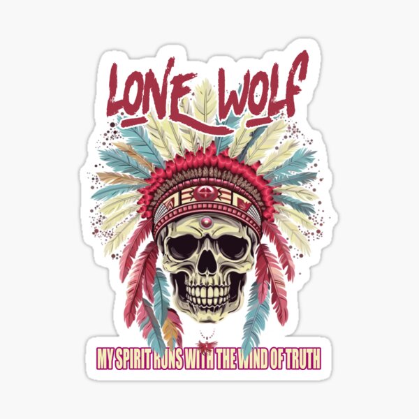 Aperçu de l'œuvre LONE WOLF créée et vendue par MAYUKIDESIGN.