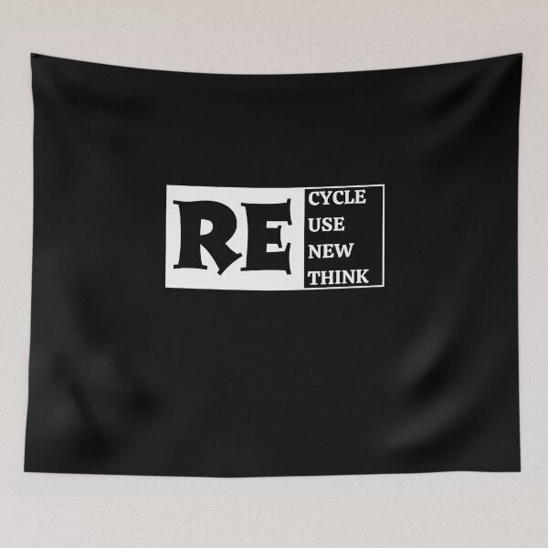 Item preview, recycle reuse renew rethink designed and sold by TThousand.