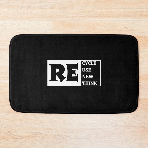 Item preview, recycle reuse renew rethink designed and sold by TThousand.