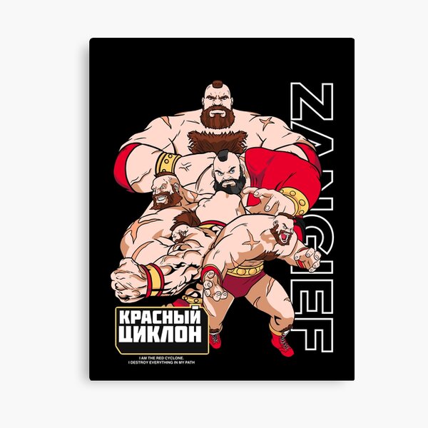 Street Fighter 6 - Zangief - The Red Cyclone, a card pack by Mauro Unit 1 -  INPRNT