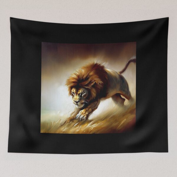Item preview, Lion (7) Wild Cat  designed and sold by CrankyOldDude.