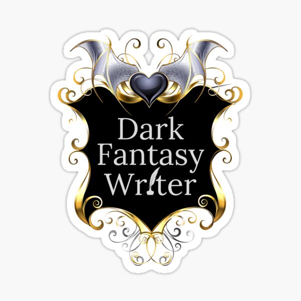Item preview, Fantasy Writer Shield Emblem Background designed and sold by TheKnightWriter.