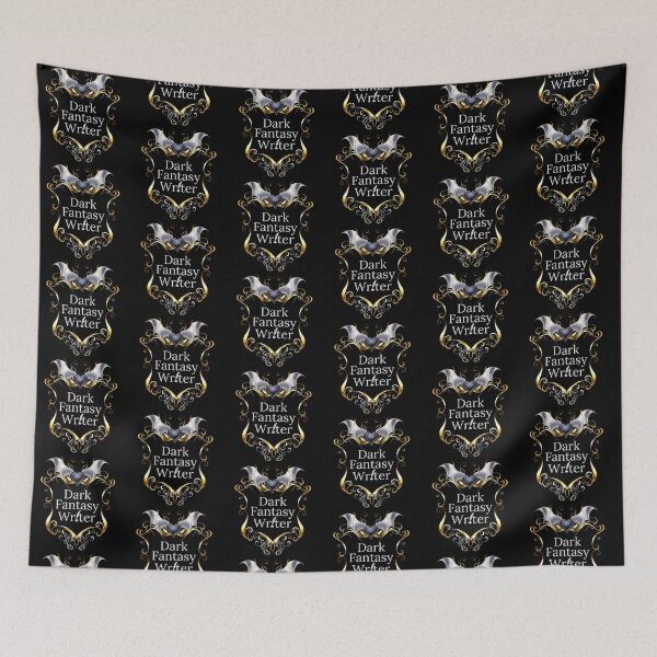 Item preview, Fantasy Writer Shield Emblem Background designed and sold by TheKnightWriter.
