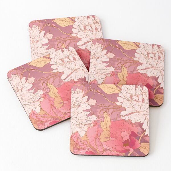 Artikelvorschau, Blumen - Rosa und Gold entworfen und verkauft von Tim Münnig.