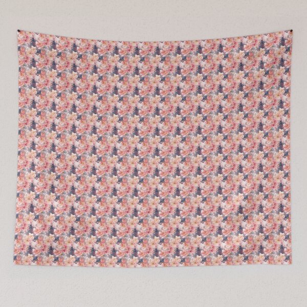 Item preview, Beautiful Sakura Pattern - Pastel Aquarela designed and sold by Artemis Prints.