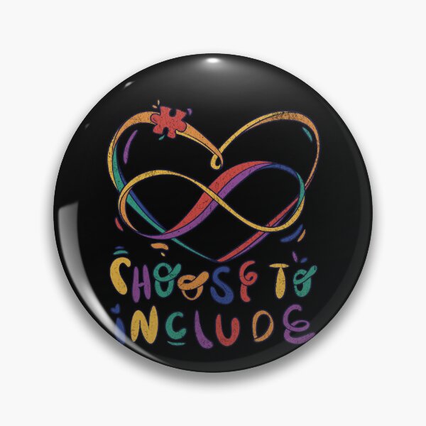 Item preview, Choose to Include Rainbow Autism Awareness designed and sold by WhistlingSnail.
