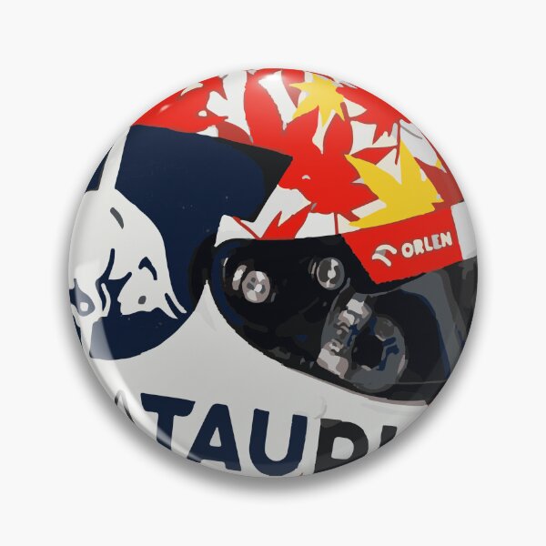 Item preview, Yuki Tsunoda Alpha Tauri Racing Helmet designed and sold by cjd1017.