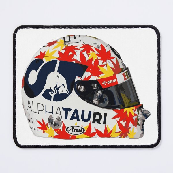 Item preview, Yuki Tsunoda Alpha Tauri Racing Helmet designed and sold by cjd1017.