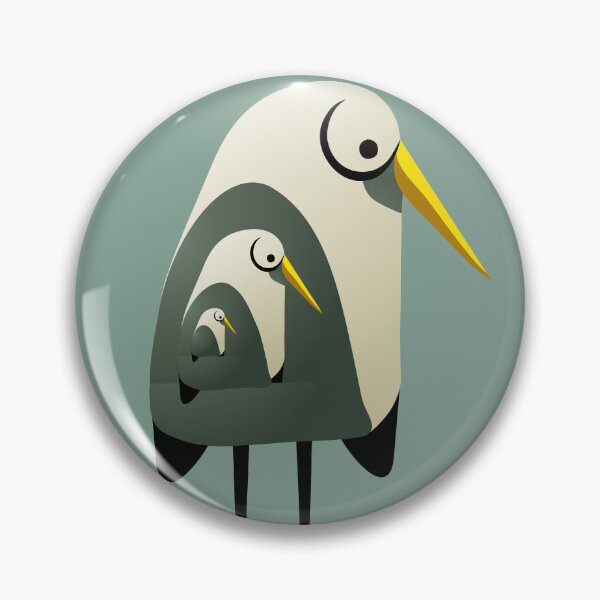Item preview, Three in one - Funny Geometric Birds  designed and sold by KOTOdesign.
